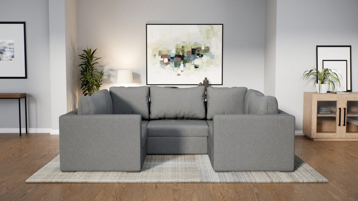 Small U Sectional - Elephant in a box