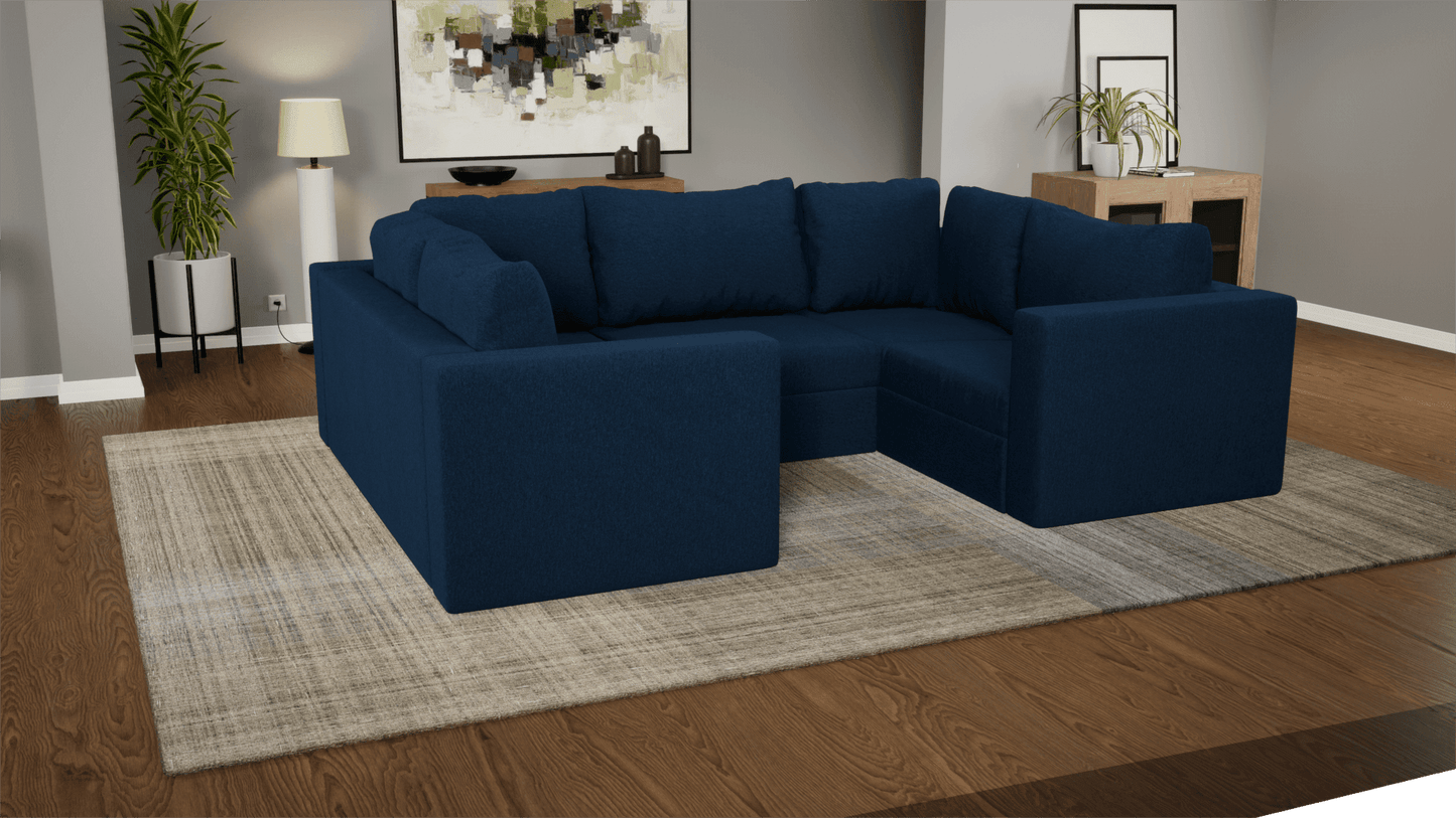 Small U Sectional - Elephant in a box