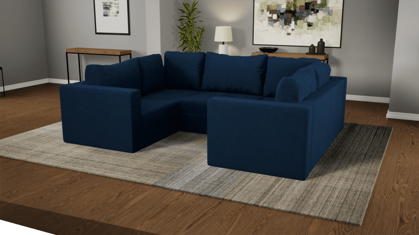 Small U Sectional - Elephant in a box